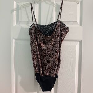 Victoria’s Secret Lingerie One piece Leopard bodysuit
